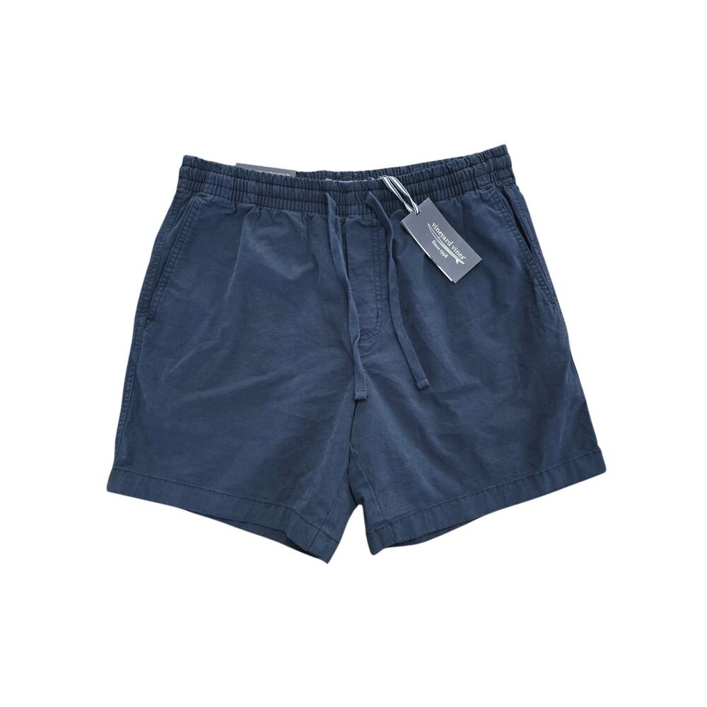 NWT Vineyard Vines 7" Surfside Pull-On Short Blue Blazer Navy Size Medium